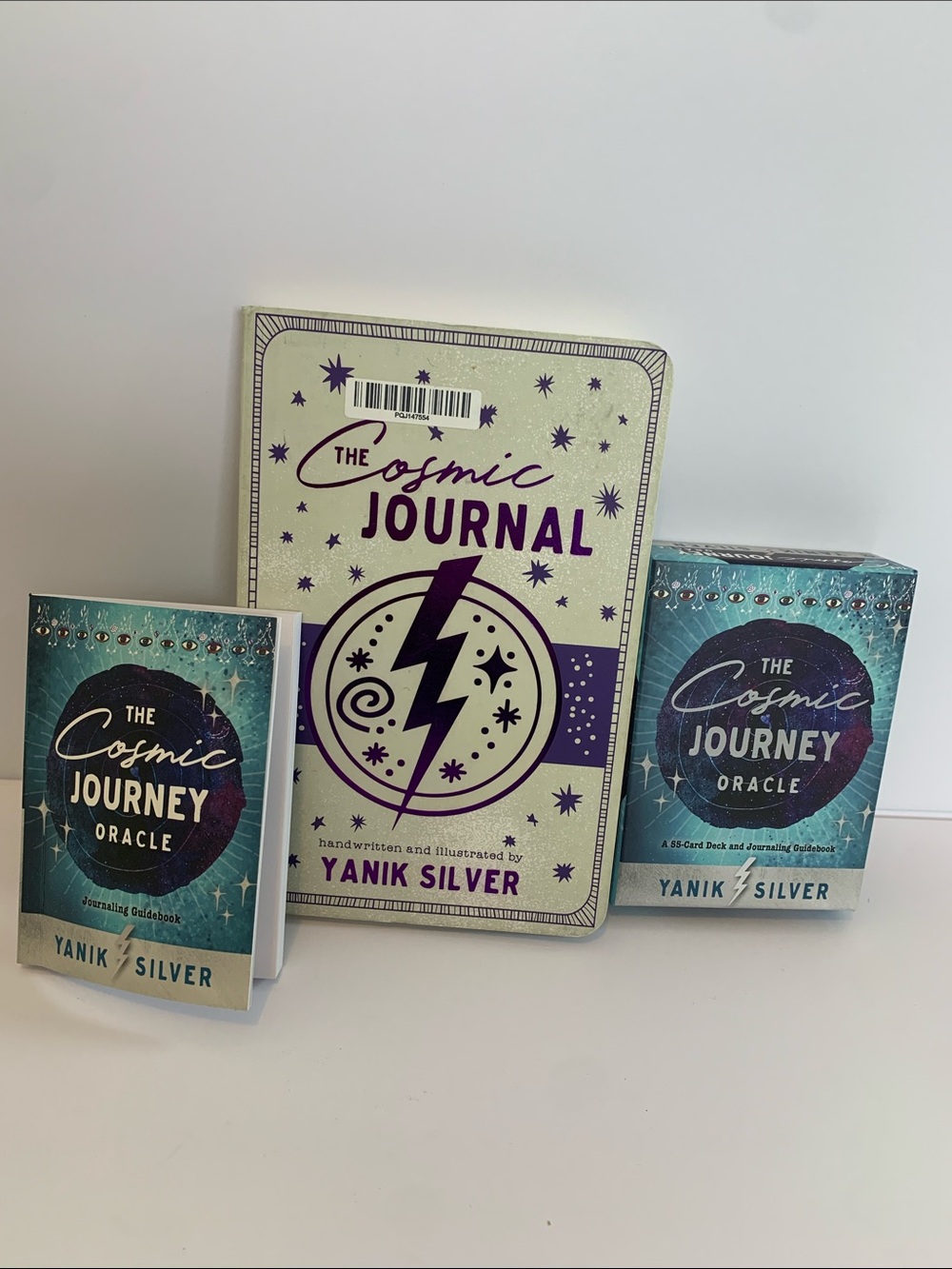 The Cosmic Journal & Journey Oracle Set - Purple and Teal by